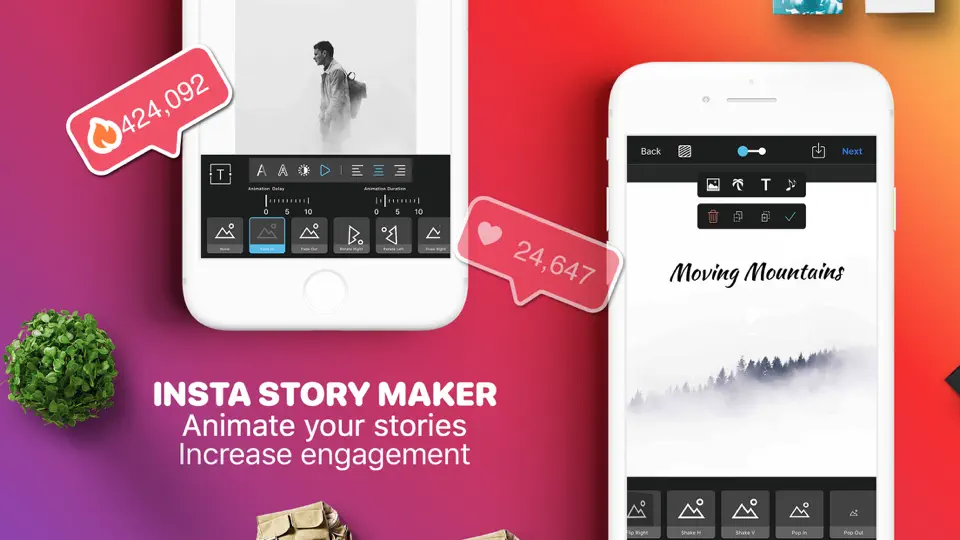 Скриншот Строй Студия - Story Maker на iPhone 1