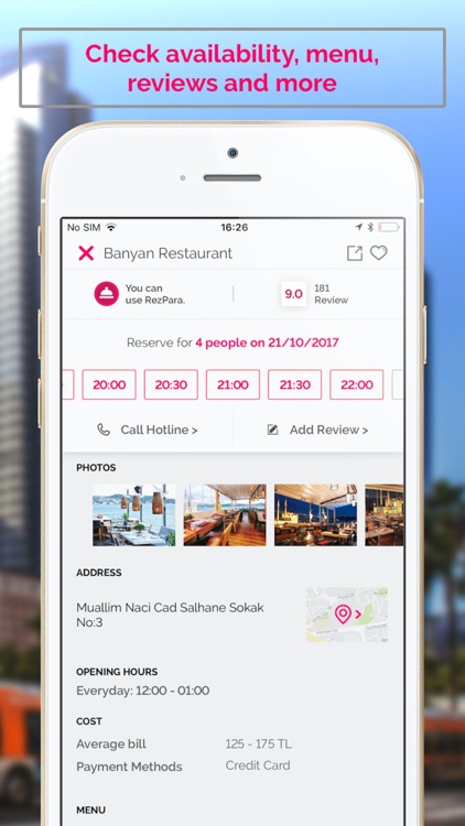 Reztoran: Restaurant Bookings
