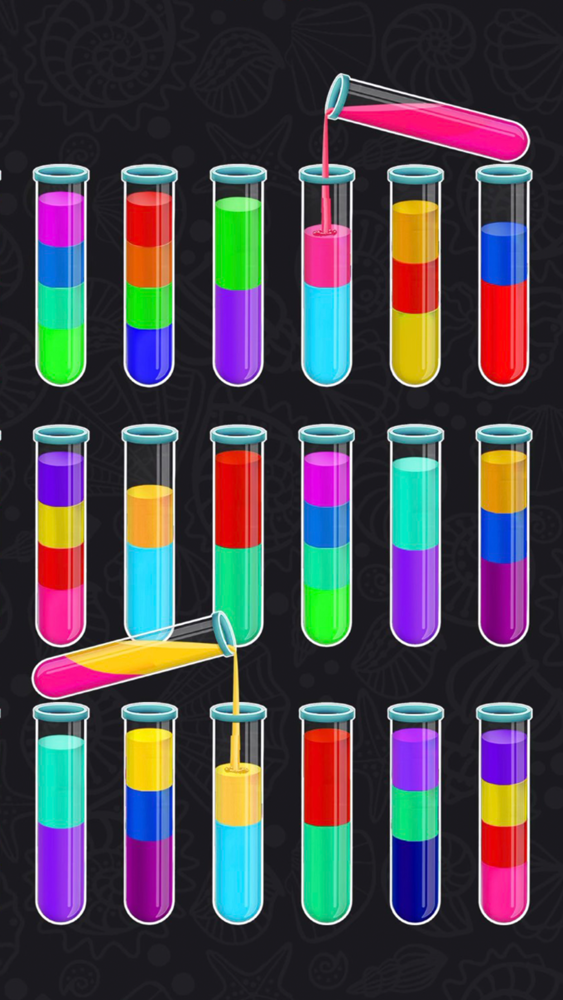 Water Sort: Color Pouring Game App for iPhone - Free Download Water ...