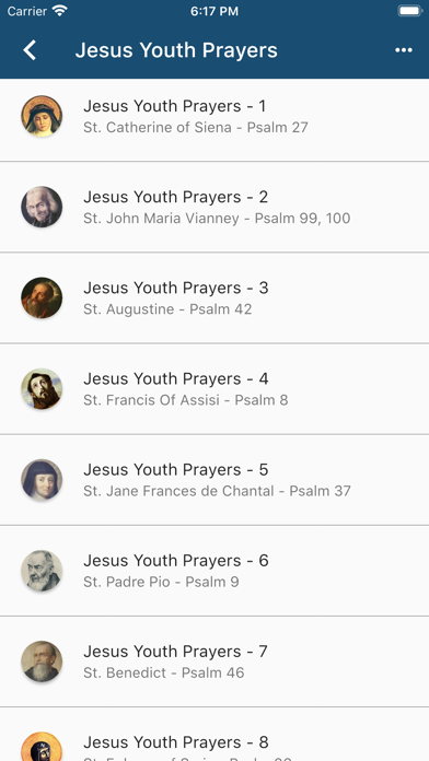 Jesus Youth Prayers Screenshot
