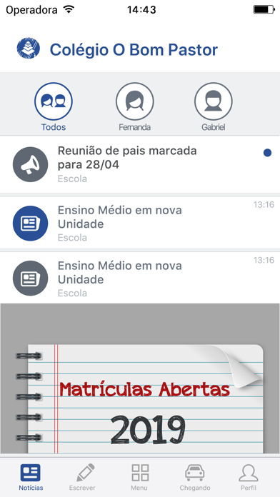 Colégio o Bom Pastor Screenshot