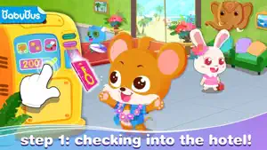 Baby Panda Vacation - BabyBus screenshot 1