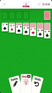 solitaire infinite - card game iphone screenshot 1