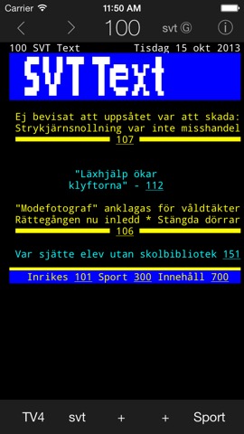 TextTV IIのおすすめ画像1