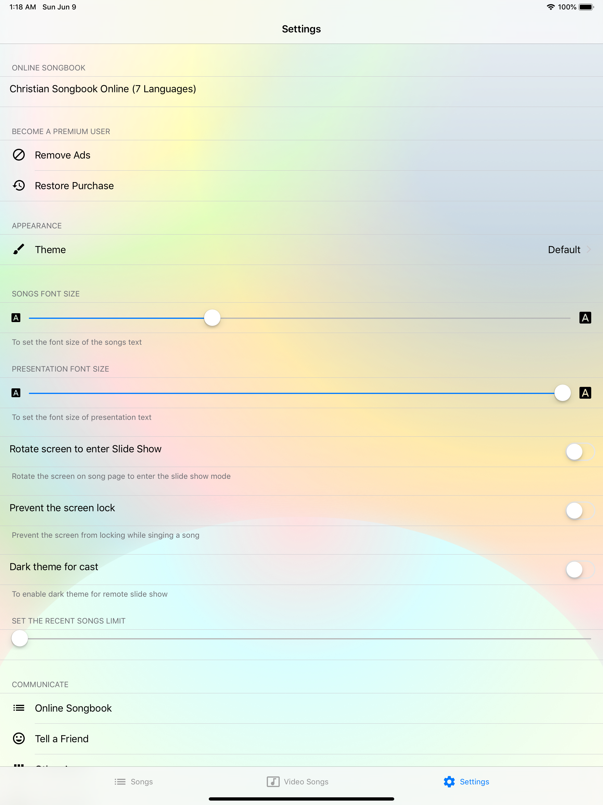 English Christian Songs screenshot 14