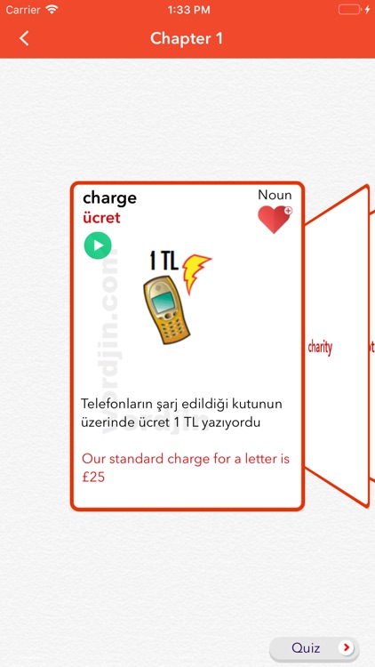 İngilizce Kelime Kartları