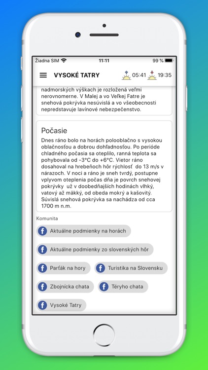 Idem Hore - Počasie na horách screenshot-4