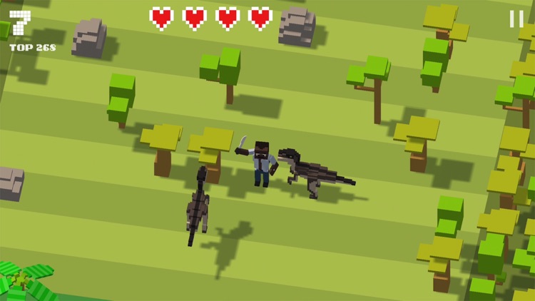 Jurassic Hopper: Crossy Dino screenshot-4
