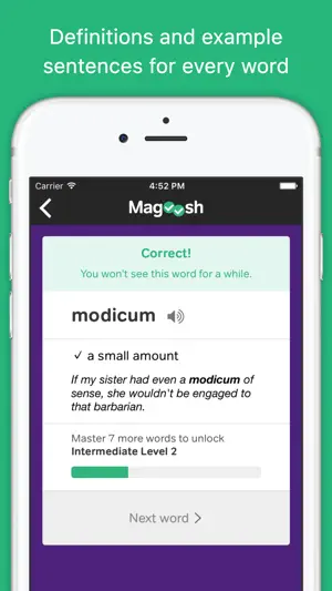 Vocabulary Builder by Magoosh screenshot 2