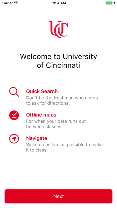 UC Campus Maps screenshot 4