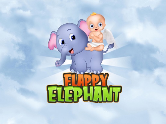 Flying Buddies - Elephant Game iPad screenshot