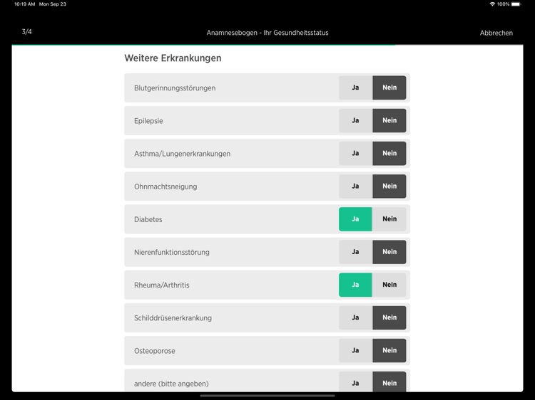 Digitale Anamnese screenshot-3