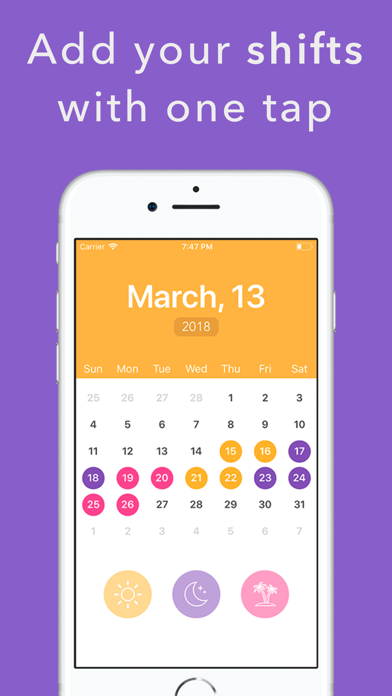 Shift planning - Work calendarのおすすめ画像2