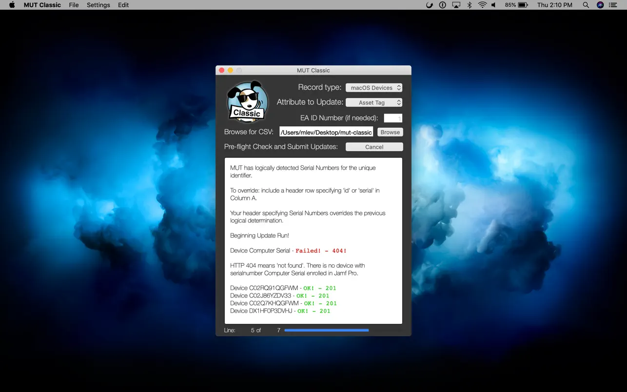 #3. MUT Classic (macOS) Με: JAMF Software