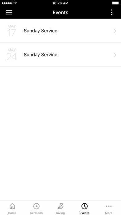 Jamestown Baptist Church Screenshot