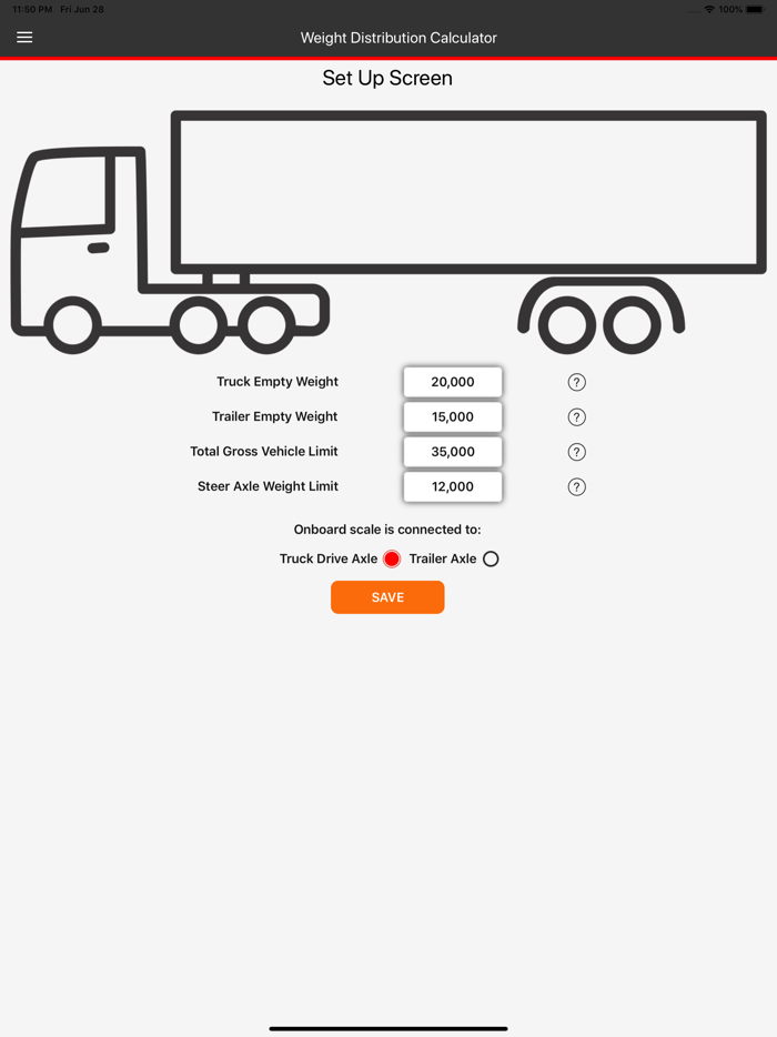 Semi-Truck Weight Distribution