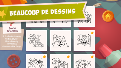 Screenshot #1 pour Jeux de coloriage avec koala