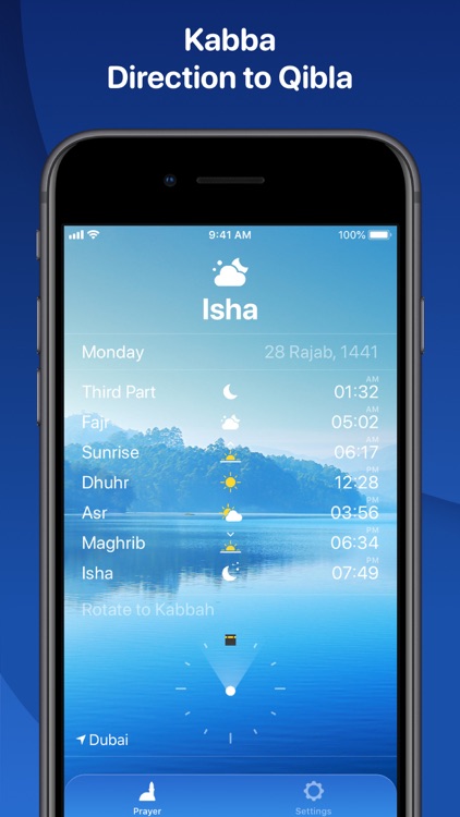 ibaada - Prayer Times & Qibla