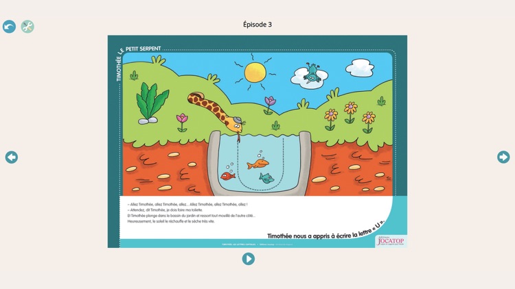 Timothée les lettres capitales