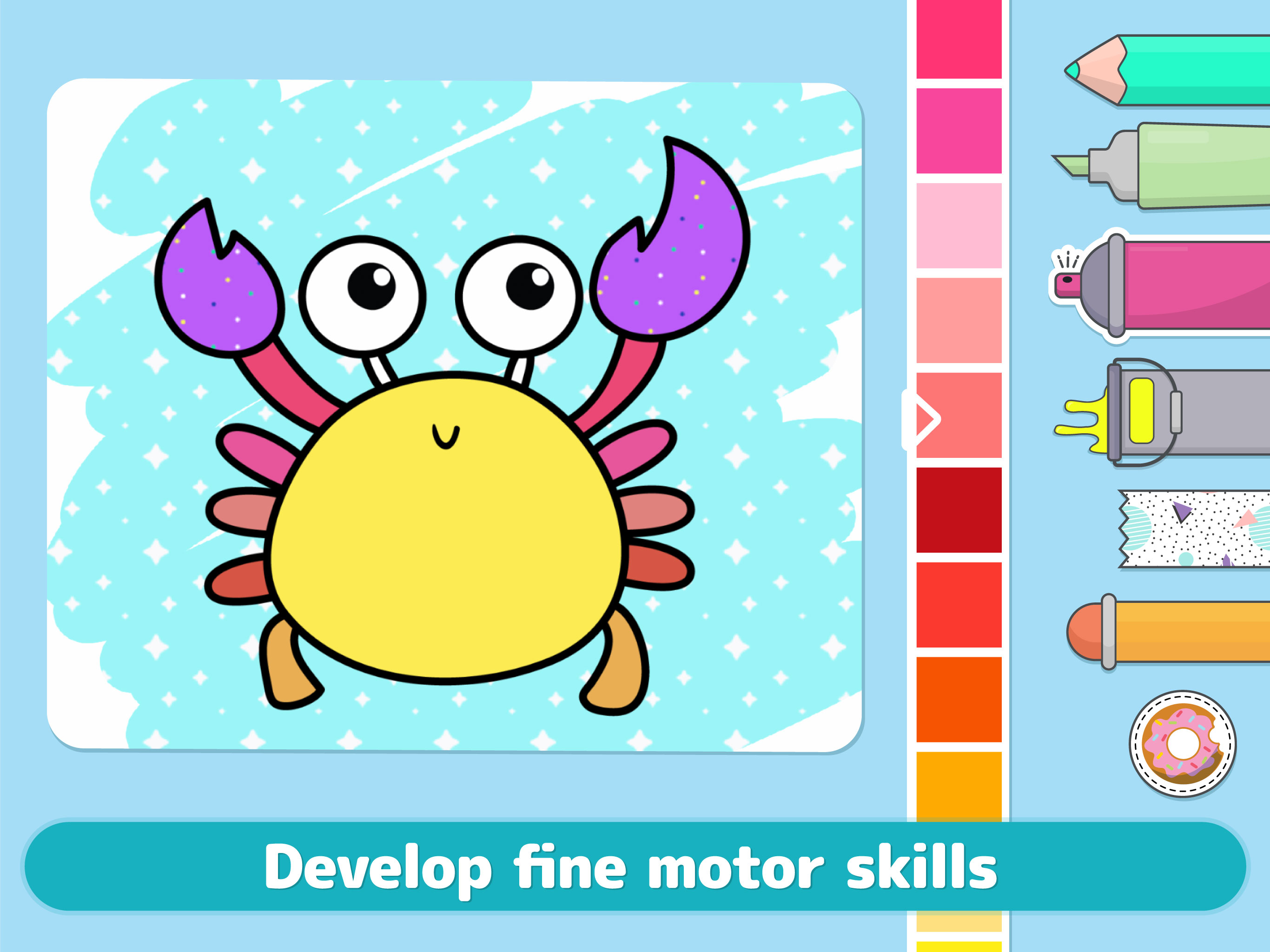 Coloring games for toddlers screenshot 10