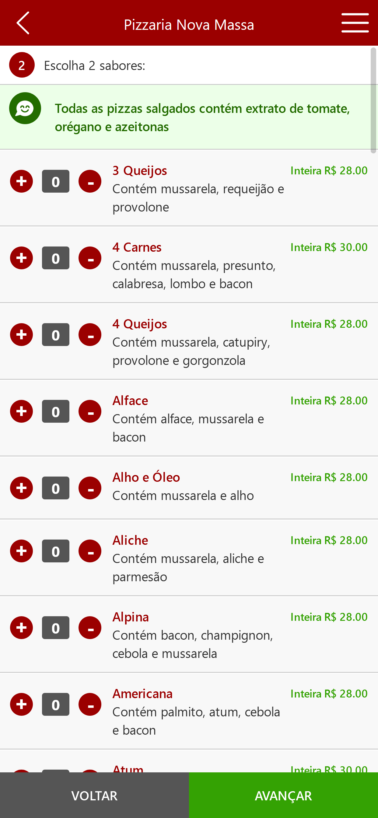 Pizzaria Nova Massa