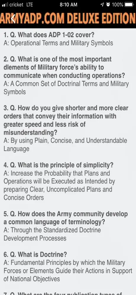 Army study guide ArmyADP.com