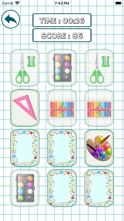 Memory Matches Brain Game