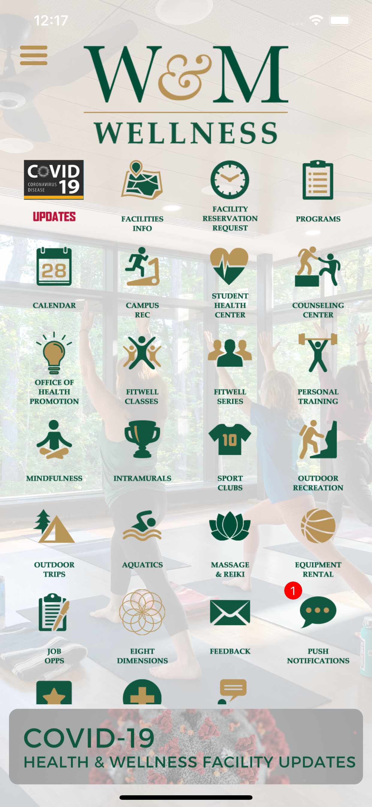 William & Mary Wellness