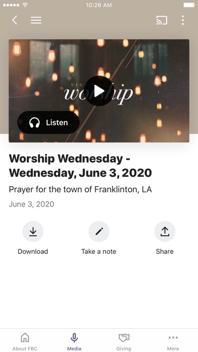 Screenshot #3 pour FBC Franklinton