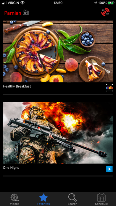 Screenshot #3 pour ParnianTV