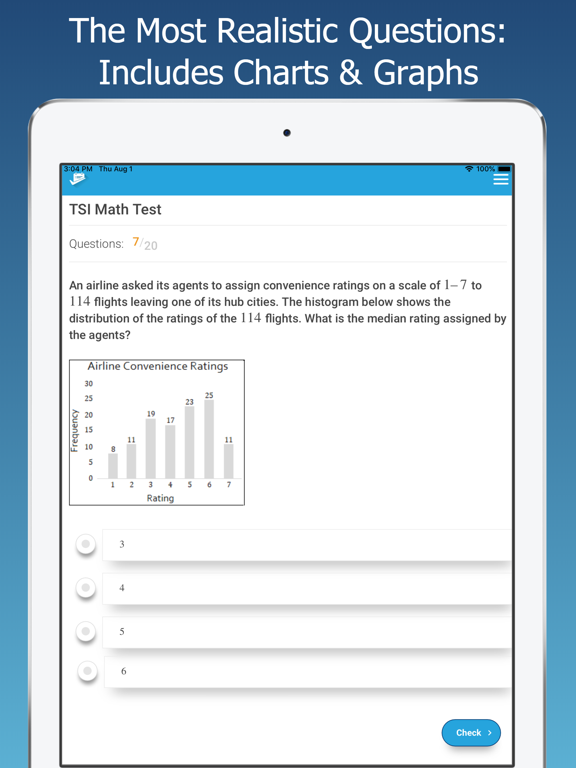TSI Test Prep iPad screenshot