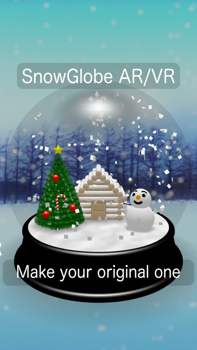 Snow Globe Maker AR/VR Screenshot