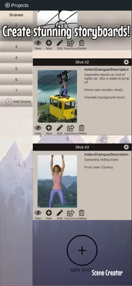 Game screenshot Scene Creator - Storyboard app mod apk