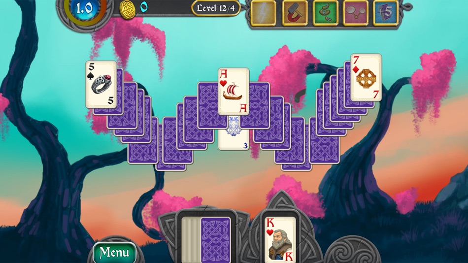 #3. Nordic Storm Solitaire (iOS) 由: Pixel Crate Games, Inc