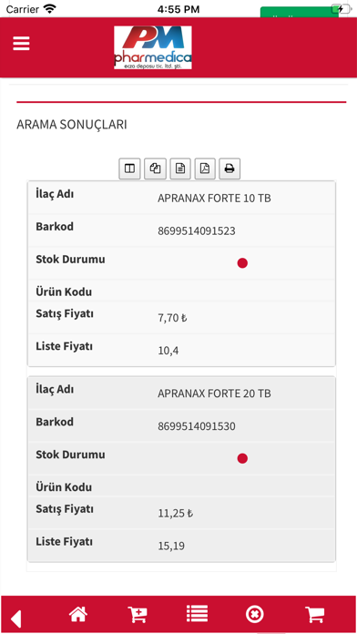 Screenshot #3 pour PHARMEDİCA ECZA DEPOSU