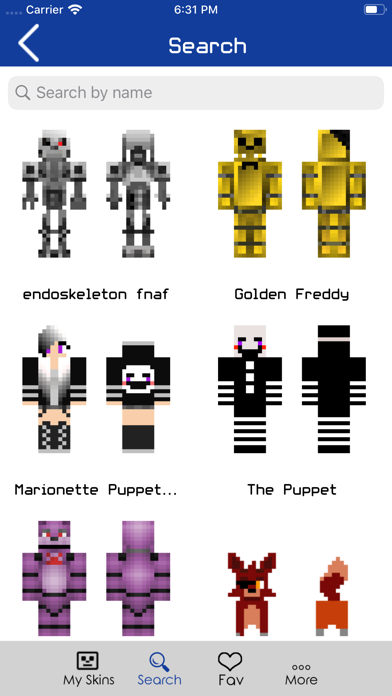 Skins for FNAF for Minecraftのおすすめ画像2