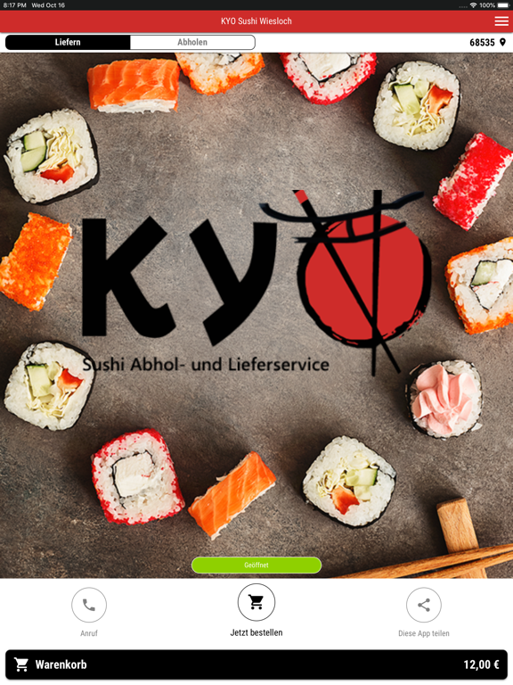 Screenshot #4 pour KYO Sushi Wiesloch