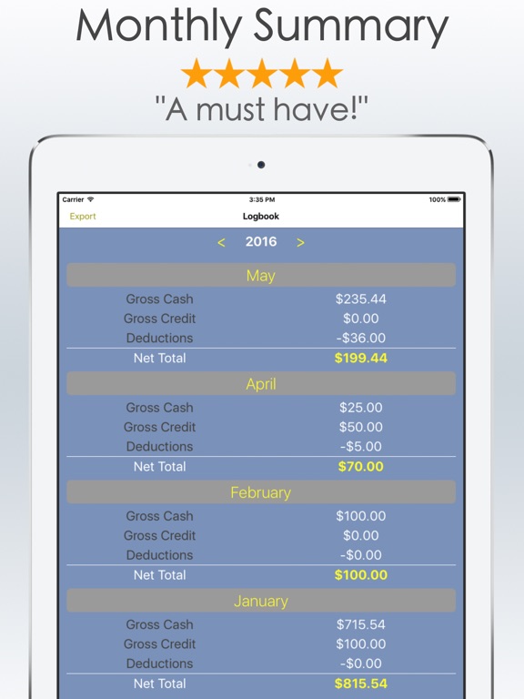 Screenshot #5 pour TipMe - Employee Tip Tracking