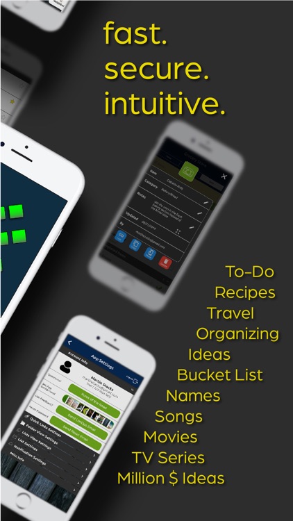 Listij: share lists & to-do
