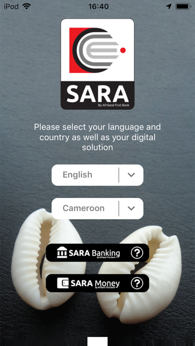 SARA BY AFRILAND Screenshot