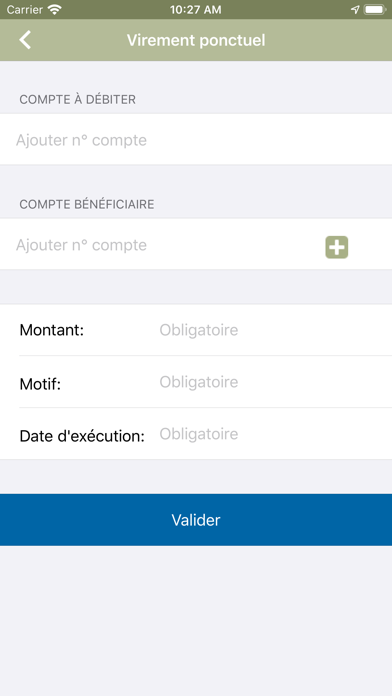 BGFIMobile UEMOA Screenshot
