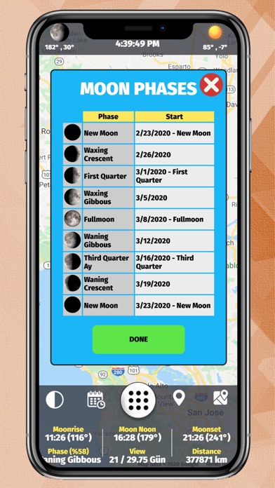 Moon Tracking screenshot 3