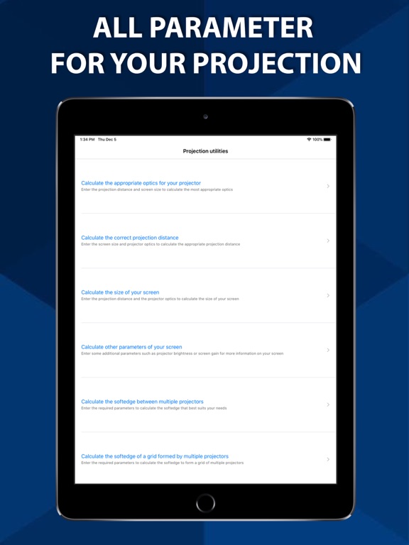 Screenshot #4 pour Projections Tools