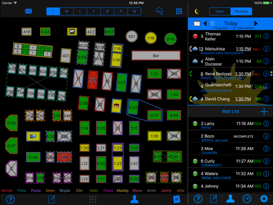 ChowTime Restaurant Manager iPad screenshot 1 - Business app
