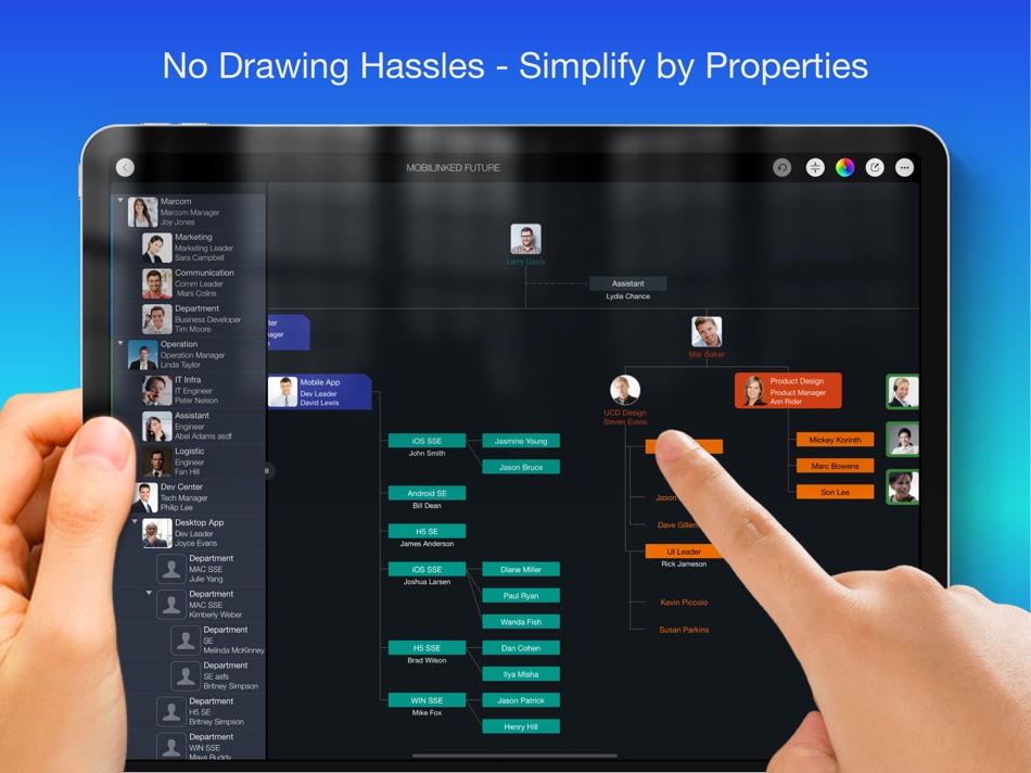 #1. OrgChart - Organization Chart (iOS) 由: 皓 李