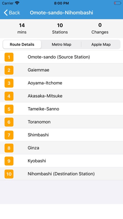 Tokyo Metro - Route Planner screenshot-3