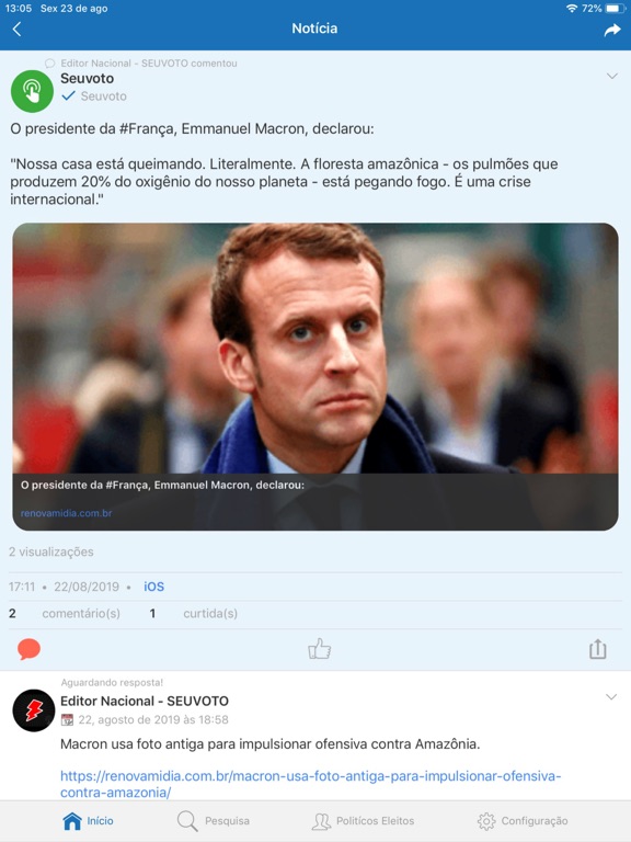 Screenshot #5 pour Seu Voto