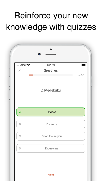 Nkyea Ewe Phrasebook Screenshot