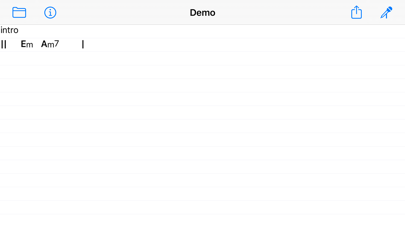 Screenshot #1 pour My Chord Book