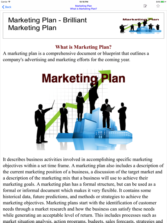 Screenshot #5 pour Brilliant Marketing Plan -